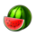 shining crown deluxe clover chance watermelon symbol icon