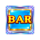 shining wilds bar symbol icon