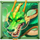 shogun princess quest green dragon symbol icon