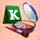 shopping frenzy k symbol icon