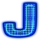 shuffle bots j symbol icon