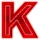 shuffle bots k symbol icon
