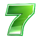 side winder xtra power green 7 symbol icon