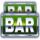 silver coins bar 2 symbol icon