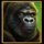 silverback multiplier mountain gorilla symbol icon