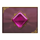 sinbad pink diamond symbol icon