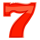 sizzling blaze jackpot lite 7 symbol icon