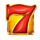 sizzling coins 7 symbol icon