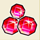 sizzling gems cherry symbol icon