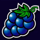 sizzling hot 6 extra gold grape symbol icon