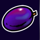 sizzling hot deluxe plum symbol icon