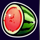 sizzling hot deluxe watermelon symbol icon