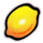 sizzling hot quattro lemon symbol icon