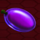 sizzling triple seven deluxe plum symbol icon