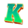 skullapalooza k symbol icon