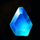 sky bounty blue gem symbol icon