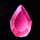 sky bounty pink gem symbol icon