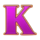 sky rail riches letter k symbol icon