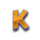 skyborn gold k symbol icon
