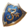 sleeping dragon shield symbol icon