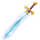 sleeping dragon sword symbol icon