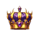 sleeping dragon ultra dark crown symbol icon