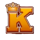 sleeping dragon ultra dark k symbol icon