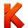sloteus gold k symbol icon