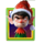 slotty claus elf symbol icon