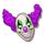 slugger time rabbit clown symbol icon