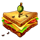 small fortune sandwich symbol icon
