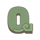 smoking dragon q symbol icon