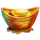 snake spirit gold gold ingot symbol icon