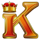 snake spirit gold k symbol icon