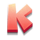 snow slingers k symbol icon