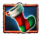 snowing gifts socks symbol icon