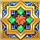 solar eclipse desert treasure emblem symbol icon