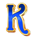 solar eclipse desert treasure k symbol icon