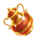 solar eclipse desert treasure pot symbol icon