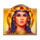 solar queen cleopatra symbol icon