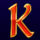 solar queen k symbol icon