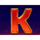 solar temple k symbol icon