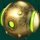 space collector gold drone symbol icon