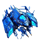 space horror symbol 6 icon