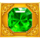 sparkling fortunes gold green symbol icon