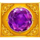 sparkling fortunes gold purple symbol icon