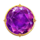 sparkling fortunes purple symbol icon