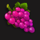 sparkling jackpot grape symbol icon