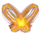 sparks yellow symbol icon