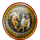 spartan warrior coin symbol icon